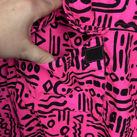 Vintage 80s / 90s Shell Shock Windbreaker Track Set - Rare Retro Tracksuit Large - Picture 2 of 10